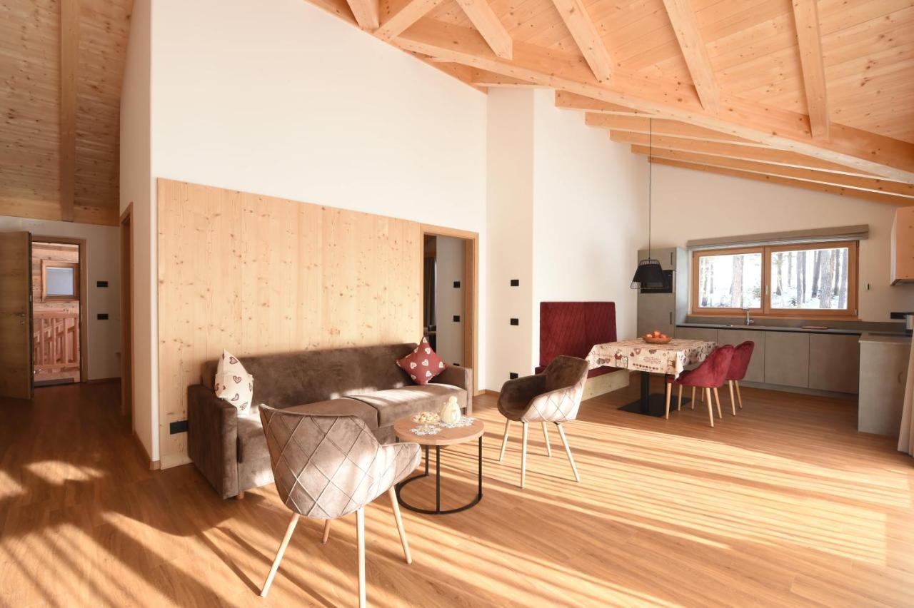 Les Ciases Chalets Dolomites 산 비질리오 디 마레베 외부 사진
