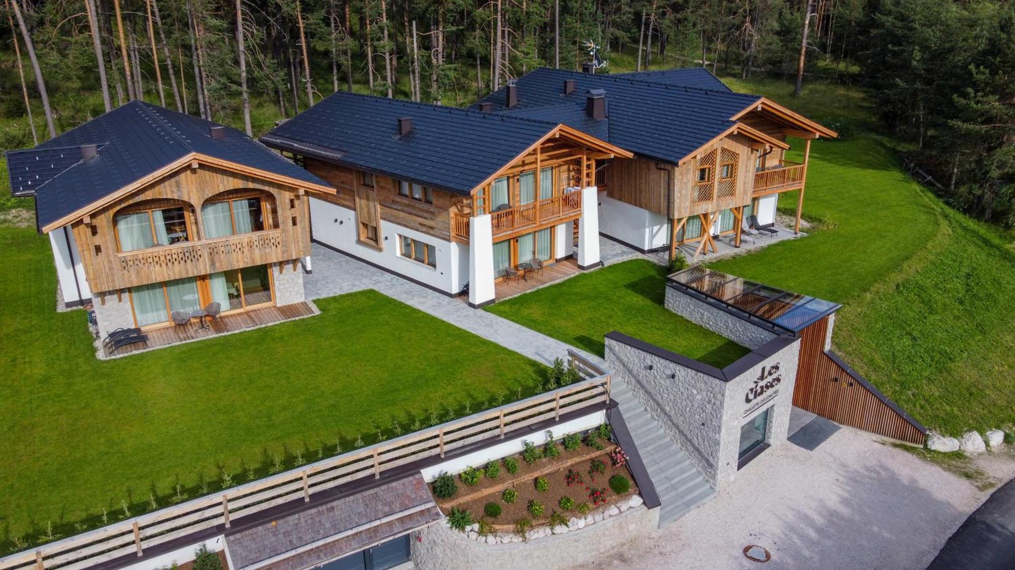 Les Ciases Chalets Dolomites 산 비질리오 디 마레베 외부 사진