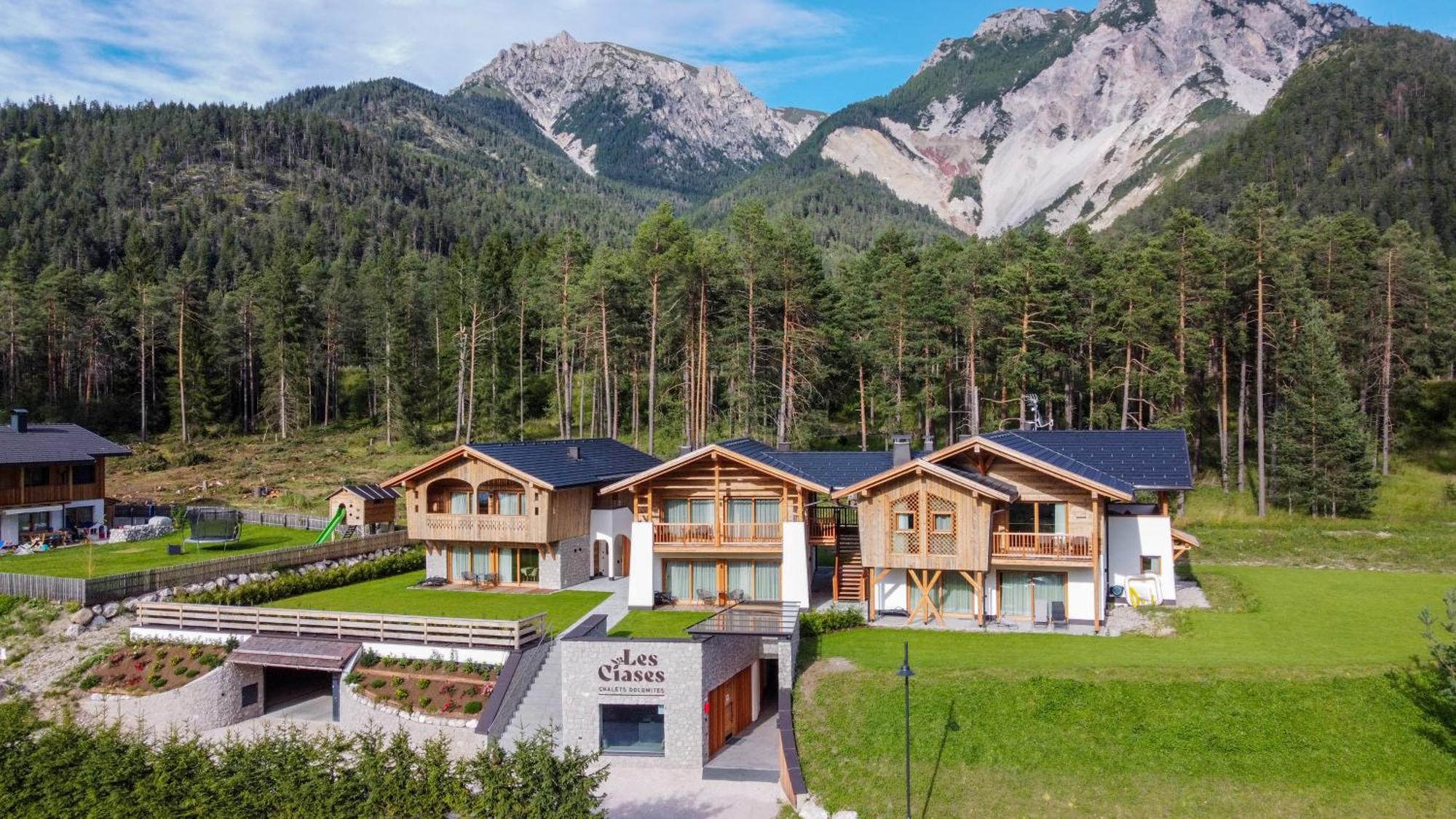 Les Ciases Chalets Dolomites 산 비질리오 디 마레베 외부 사진
